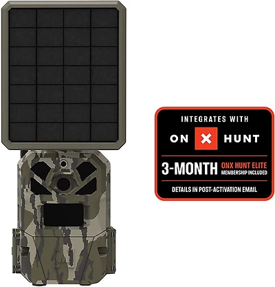 Moultrie Edge Solar 40MP Cellular Trail Camera with Rechargeable Battery Pack