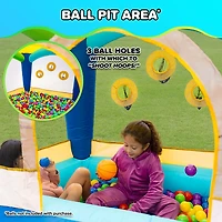 Sportspower My First Jump 'n Slide Bounce House with Ball Pit