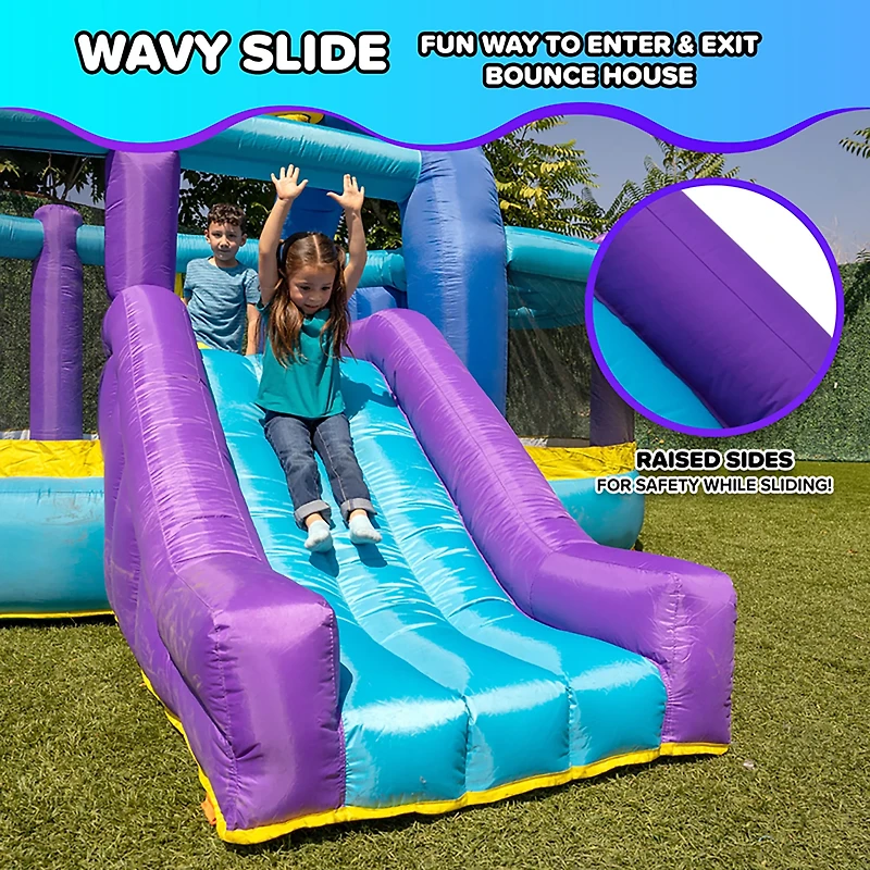 Sportspower Whack-A-Play Bounce House and Basketball Hoop