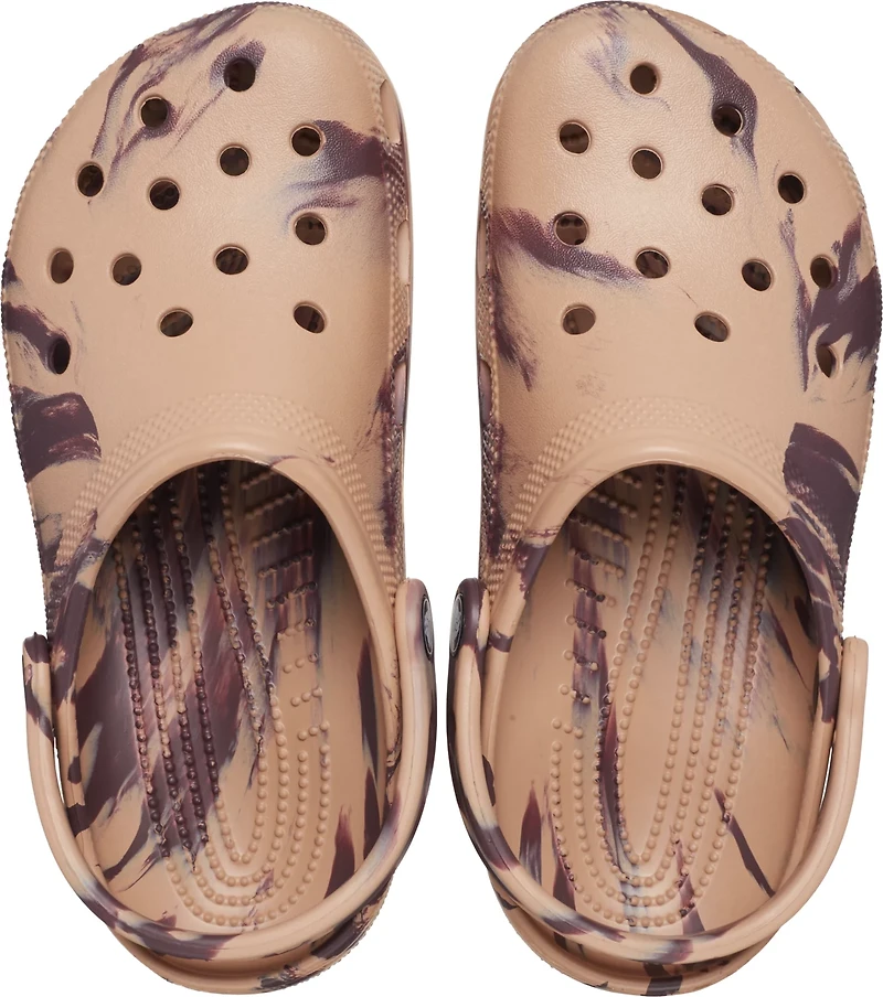 Crocs Adults' Classic Marbled Clogs