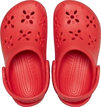 Crocs Kids' Classic Floral Cut Out Clog TD