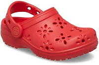 Crocs Kids' Classic Floral Cut Out Clog TD