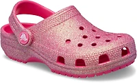 Crocs Kids' Iridescent Glitter Clog TD