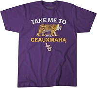 BreakingT Men's LSU Take Me To Geauxmaha Short Sleeve T-Shirt