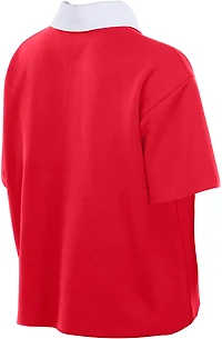 New Era Women's Kansas City Chiefs Boxy Polo Shirt