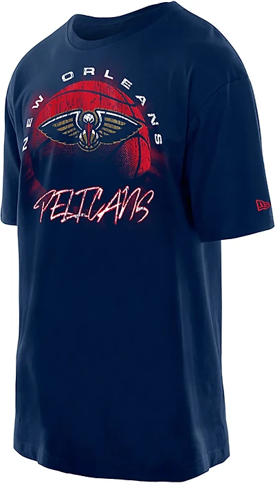 New Era Men's Pelicans Oversize T-shirt
