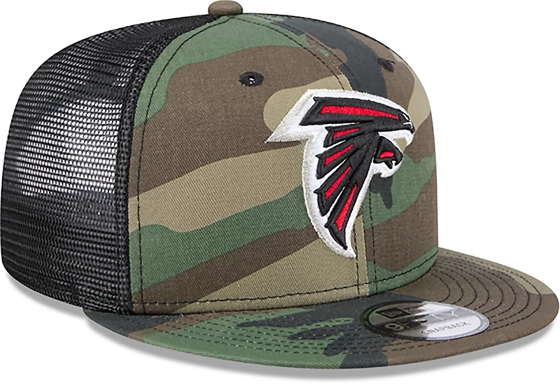 New Era Men's Atlanta Falcons EG OTC Camo Trucker 9FIFTY Cap