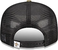 New Era Men's New Orleans Saints EG OTC Camo Trucker 9FIFTY Cap