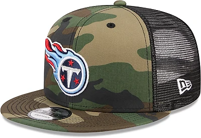 New Era Men's Tennessee Titans EG OTC Camo Trucker 9FIFTY Cap