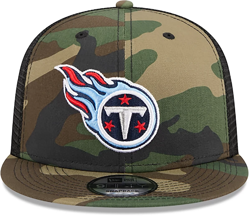 New Era Men's Tennessee Titans EG OTC Camo Trucker 9FIFTY Cap