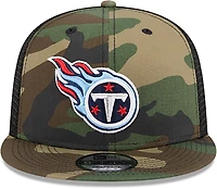 New Era Men's Tennessee Titans EG OTC Camo Trucker 9FIFTY Cap