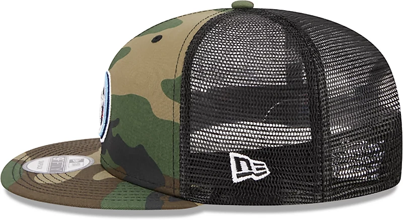 New Era Men's Tennessee Titans EG OTC Camo Trucker 9FIFTY Cap