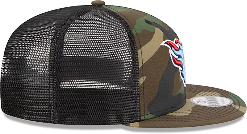 New Era Men's Tennessee Titans EG OTC Camo Trucker 9FIFTY Cap