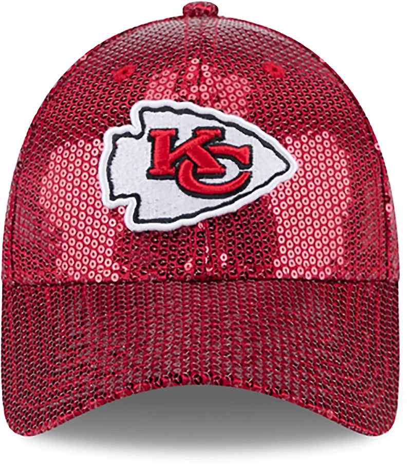 New Era Women's Kansas City Chiefs Sequin OTC 9FORTY Cap