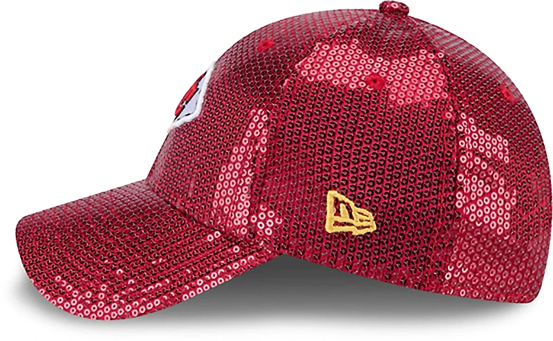 New Era Women's Kansas City Chiefs Sequin OTC 9FORTY Cap