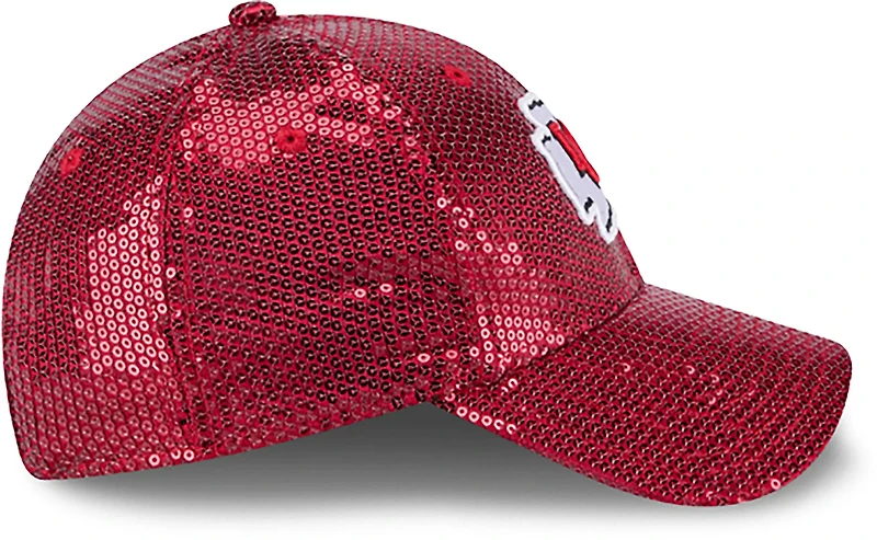 New Era Women's Kansas City Chiefs Sequin OTC 9FORTY Cap