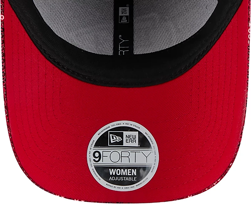 New Era Women's Kansas City Chiefs Sequin OTC 9FORTY Cap