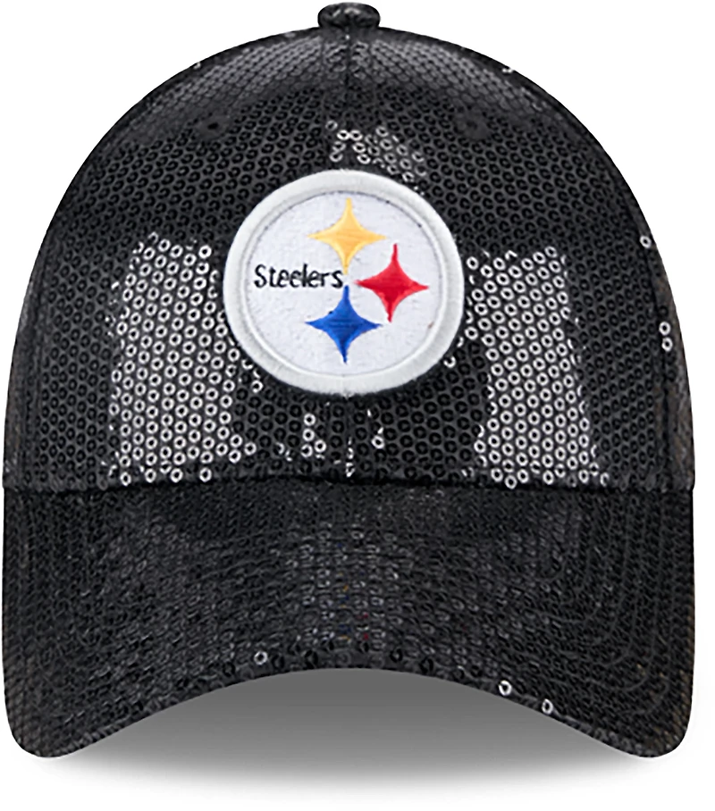 New Era Women’s Pittsburgh Steelers Sequin OTC 9FORTY Cap