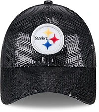 New Era Women’s Pittsburgh Steelers Sequin OTC 9FORTY Cap
