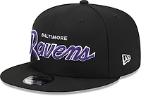 New Era Men's Ravens Script OTC 9FIFTY Cap