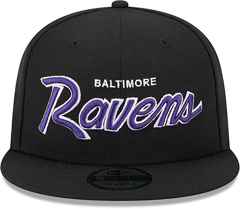 New Era Men's Ravens Script OTC 9FIFTY Cap