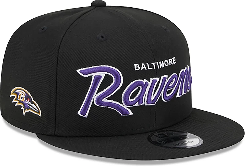 New Era Men's Ravens Script OTC 9FIFTY Cap