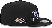 New Era Men's Ravens Script OTC 9FIFTY Cap