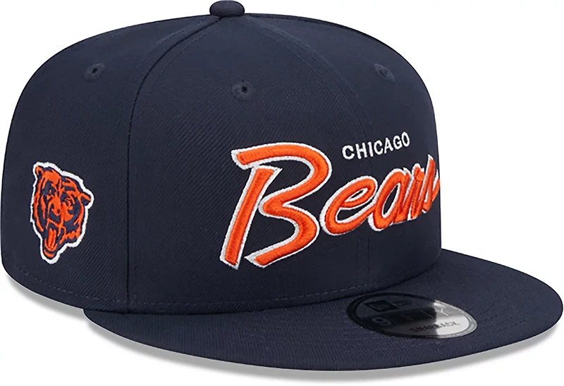 New Era Men's Bears Script OTC 9FIFTY Cap