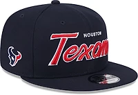 New Era Men’s Houston Texans Script OTC 9FIFTY Cap
