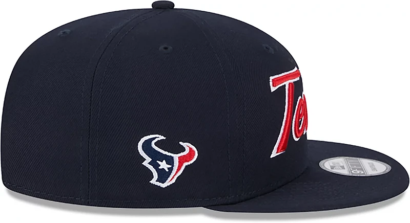 New Era Men’s Houston Texans Script OTC 9FIFTY Cap
