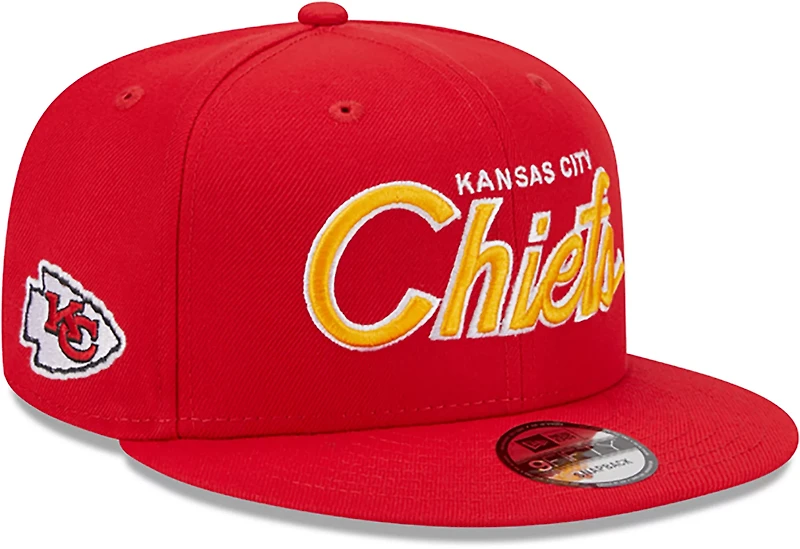 New Era Men’s Kansas City Chiefs Script OTC 9FIFTY Cap