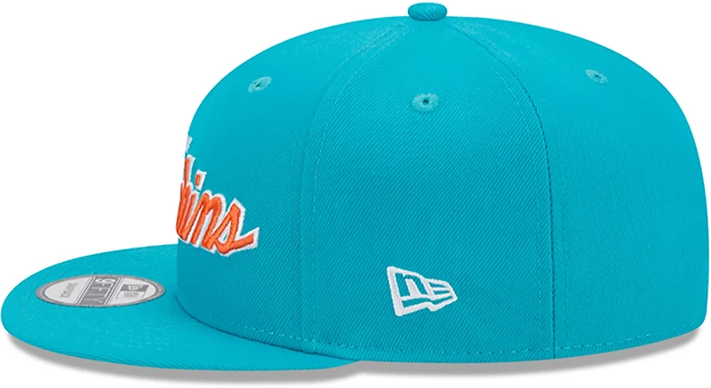 New Era Men's Dolphins Script OTC 9FIFTY Cap