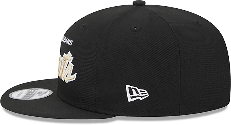 New Era Men’s New Orleans Saints Script OTC 9FIFTY Cap