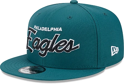 New Era Men's Eagles Script OTC 9FIFTY Cap