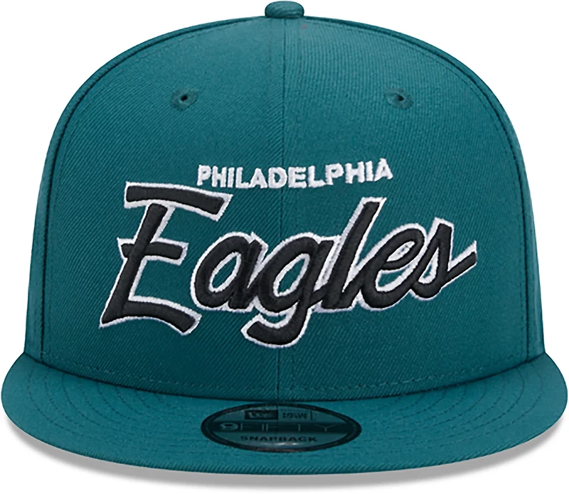 New Era Men's Eagles Script OTC 9FIFTY Cap