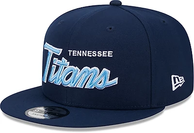 New Era Men’s Tennessee Titans Script OTC 9FIFTY Cap