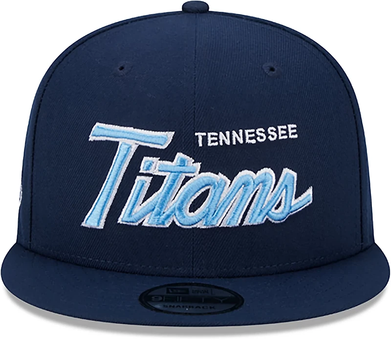 New Era Men’s Tennessee Titans Script OTC 9FIFTY Cap