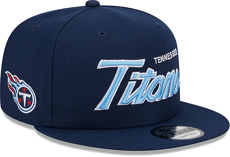 New Era Men’s Tennessee Titans Script OTC 9FIFTY Cap