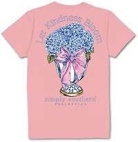 Simply Southern Women's Bloom Tearose Graphic Tee