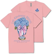Simply Southern Women's Bloom Tearose Graphic Tee