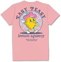 Simply Southern Women's Lemon Tearose Graphic Tee