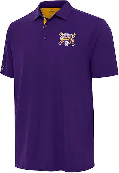 Antigua Men's LSU 2025 College World Series National Champions Polo