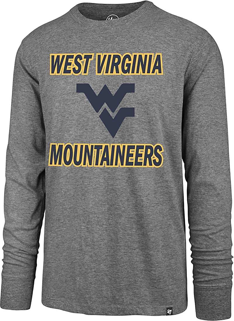 47 Men's West Virginia Hurdle Franklin Long Sleeve T-shirt