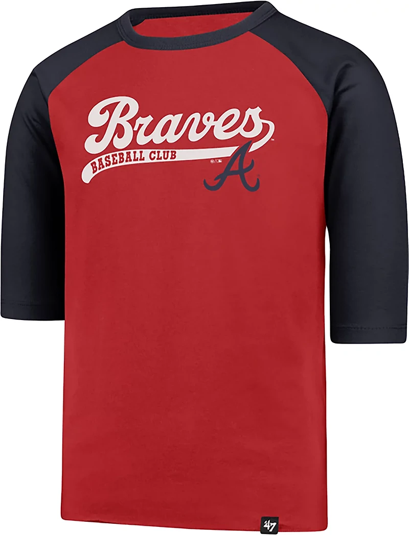 '47 Atlanta Braves Boys' Super Script Line Drive Graphic T-shirt