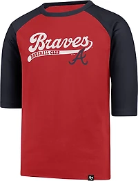 '47 Atlanta Braves Boys' Super Script Line Drive Graphic T-shirt