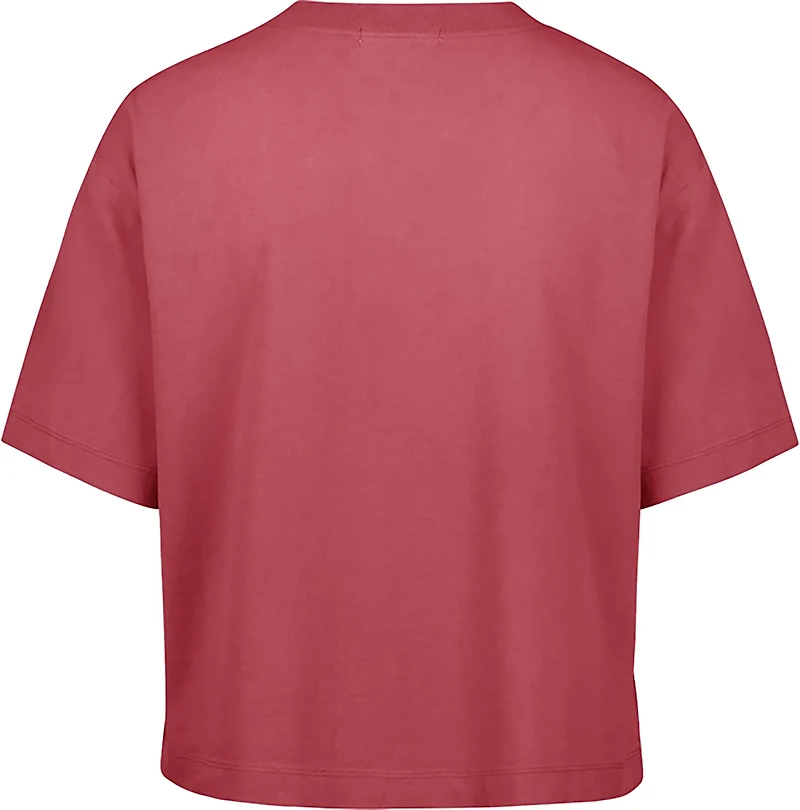 47 Women's Braves Shale Montauk Crop T-shirt