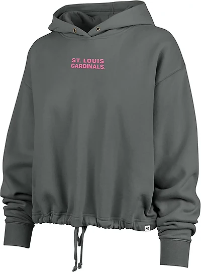 '47 Women's St. Louis Cardinals Bright Side Venice Long Sleeve Hoodie