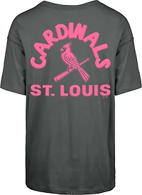 '47 Women's St. Louis Cardinals High Spirits Sadie Short Sleeve T-shirt