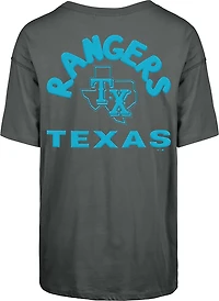 '47 Women's Texas Rangers High Spirits Sadie Short Sleeve T-shirt