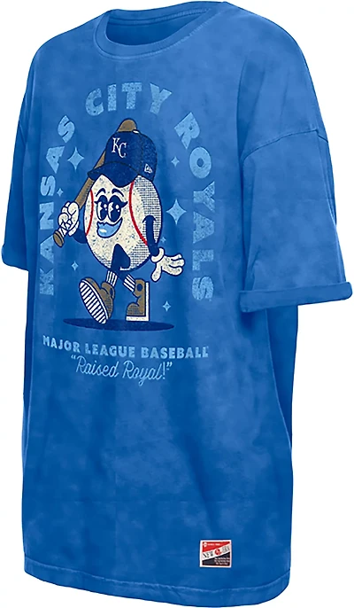 New Era Women's Kansas City Royals Oversized Graphic T-shirt